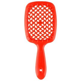 Гребінець Janeke Superbrush The Original Italian Patent Small помаранчевий, фото 