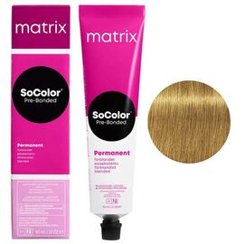 Стійка фарба для волосся Matrix SoColor Pre-Bonded 7G, Блондин Золотистий, 90 мл, Номер краски: 7G, фото 