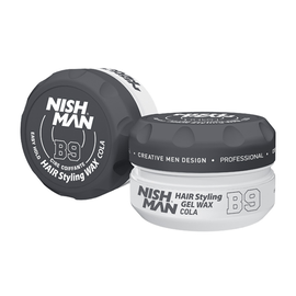 Гель-віск для укладання волосся Nishman Hair Styling Wax B9 Cola, 150 мл, фото 