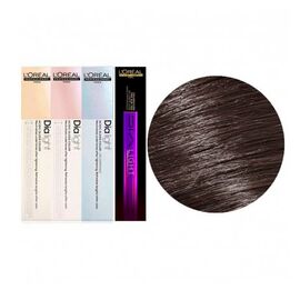 Безаміачна напівперманентна фарба для волосся L'Oreal Professionnel Dia Light 5.11, Світлий шатен глибокий попелястий, 50 мл, Номер краски: 5.11, фото 