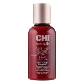 Шампунь для фарбованого волосся CHI Rose Hip Oil Color Nurture Protecting Shampoo,59 мл., Об'єм: 59 мл, фото 