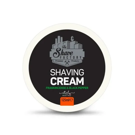 Крем для гоління The Shave Factory Frankincense & Black Pepper Shaving Cream, 125 мл, фото 