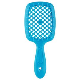 Гребінець Janeke Superbrush The Original Italian Patent Small блакитний, фото 
