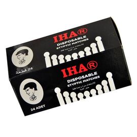 Квасцові сірники IHA Disposable Styptic Matches 20 шт, фото 