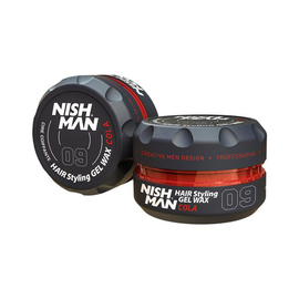 Гель-віск для укладання волосся Nishman Hair Styling Gel Wax 09 Cola, 150 мл, фото 