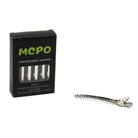 Затискач для волосся MCPO метал (коробка) 1 шт, фото 
