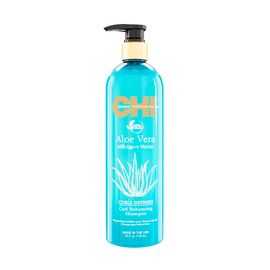Шампунь із алое для кучерявого волосся Chi Aloe Vera Curl Enhancing Shampoo 739 мл., Об'єм: 739 мл, фото 