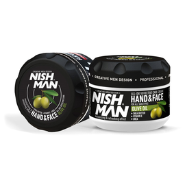 Крем для рук та обличчя Nishman Hand & Face Cream Olive Oil, 300 мл, фото 