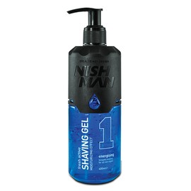 Гель для гоління  Nishman Shaving Gel №1 Fresh Active Energizing, 400 мл, фото 