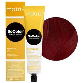 Стійка фарба для волосся Matrix SoColor Pre-Bonded 5RR+, Світлий Шатен Глибокий Червоний, 90 мл, Номер краски: 5RR+, фото 