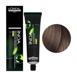 Фарба без аміаку L'Oreal Professionnel Inoa 8.21, Світлий блондин перламутрово-попелястий, 60 мл, Номер краски: 8.21, фото 