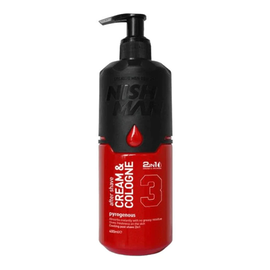 Крем-одеколон після гоління Nishman After Shave Cream & Cologne №3 Pyrogenous, 400 мл, фото 