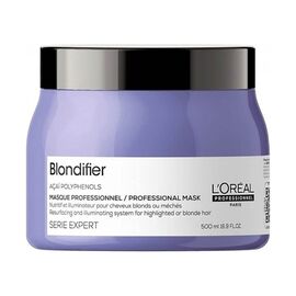 Маска для сяяння відтінків блонд L'Oreal Professionnel Serie Expert Blondifier Mask, 500 мл, Об'єм: 500 мл, фото 