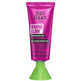 Зволожувальна желеподібна олія для сяйного гладенького волосся Tigi Bed Head Wanna Glow Hydrating Jelly Oil 100 мл, фото 