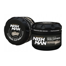 Глиняна маска для обличчя Nishman Facial Clay Mask Deep Cleansing, 450 мл, фото 