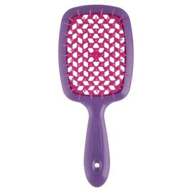 Гребінець Janeke Superbrush The Original Italian Patent Small фуксія з рожевим, фото 