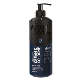 Крем-одеколон після гоління Nishman After Shave №2 Artic Blue №2, 400 мл, фото 