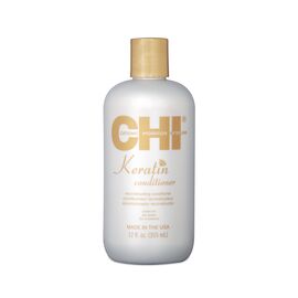 Відновлювальний кератиновий кондиціонер для волосся Chi Keratin Reconstructing Conditioner, 355 мл., Об'єм: 355 мл, фото 