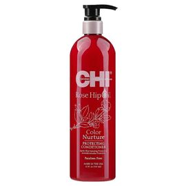 Кондиціонер для фарбованого волосся CHI Rose Hip Oil Color Nurture Protecting Conditioner, 739 мл., фото 