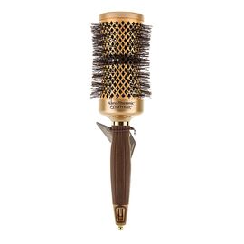 Брашинг Olivia Garden EXPERT BLOWOUT CURL Wavy Bristles Gold&Brown 55, фото 