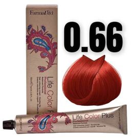 Коректор Farmavita Life Color Plus 0.66, Червоний, 100 мл, Номер краски: 0.66, фото 