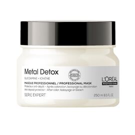 Маска L'Oreal Professionnel Serie Expert Metal Detox Mask для попередження металевих накопичень у волоссі після фарбування та освітлення,250 мл, фото 