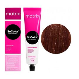 Стійка фарба для волосся Matrix SoColor Pre-Bonded 6Bc, Темний Блондин Коричнево- Мідний, 90 мл, Номер краски: 6BC, фото 