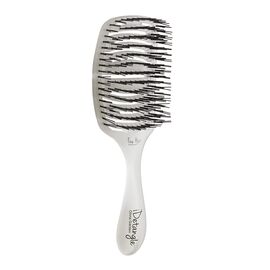 Щітка Olivia Garden ESSENTIAL CARE FLEX Fine Hair Bristles Ice White, фото 