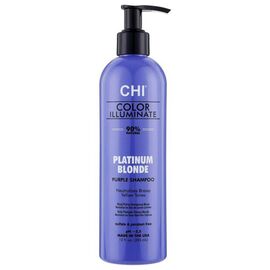 Відтіночний шампунь для волосся CHI Ionic Color Illuminate Shampoo Platinum Blonde, 739 мл, фото 