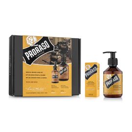 Набір для бороди Proraso DUO Oil  Wood & Spice, shmp/200ml + oil/30ml, фото 