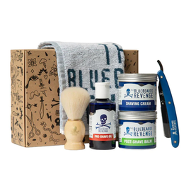 Набір для гоління з небезпечною бритвою The Bluebeards Revenge Cut-Throat Shaving Set, фото 