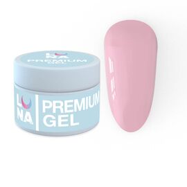 Гель для нарощування Luna Premium Gel №15 (15ml), Об'єм: 15 мл, Колекція гелів: Premium Gel, Номер: 15, фото 