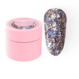 Блискітки для нігтів Luna Unicorn Gel № 5 5ml, Колекція гелів: Unicorn Gel, Номер: 5, фото 