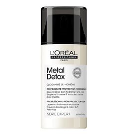 Крем L'Oreal Professionnel Metal Detox Professional High Protection Cream для зменшення ламкості та зміни кольору волосся, 100 мл, фото 