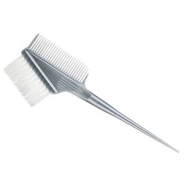 Щітка для фарбування волосся Salon Professional з гребінцем сіра, фото 