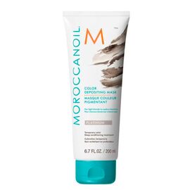 Відтінкова маска Moroccanoil Color Depositing для світлого блонду та русявого волосся, Platinum, 200 мл, фото 
