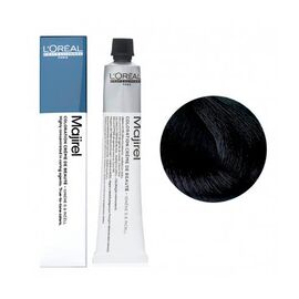 Крем-фарба для волосся  L'Oreal  Professionnel Majirel  2.10, Брюнет інтенсивний попелястий, 50ml, Об'єм: 50 мл, Номер краски: 2.10, фото 