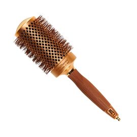 Брашинг Olivia Garden EXPERT BLOWOUT STRAIGHT Wavy Bristle Gold&Brown 50, фото 