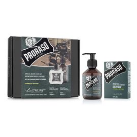 Набір для бороди Proraso Duo Balm Cypress & Vetyver, shmp/200 ml+ balm/100 ml, фото 