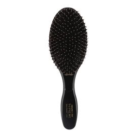 Щітка масажна Olivia Garden EXPERT CARE OVAL Boar&Nylon Bristles Black, фото 