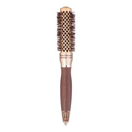 Брашинг Olivia Garden EXPERT BLOWOUT SHINE Wavy Bristles Gold&Brown 25, фото 