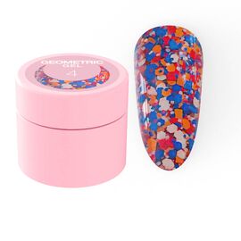 Блискітки для нігтів Luna Geometric Gel №4 5ml, Колекція гелів: Geometric Gel, Номер: 4, фото 
