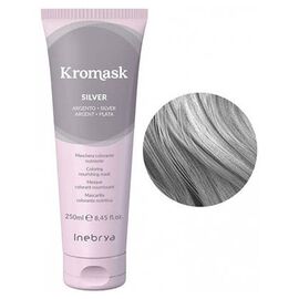 Тонувальна маска для волосся срібло Inebrya Kromask Silver - Argento, 250 мл, фото 