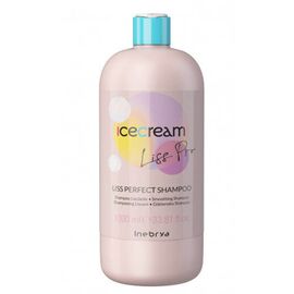 Шампунь для жорсткого і неслухняного волосся Inebrya Ice Cream Liss Perfect Shampoo,1000мл, фото 