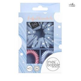 Подарунковий набір (резинка SPRUNCHIE та 6 резинок SLIM) invisibobble GIFT SET Perfect Essential, фото 