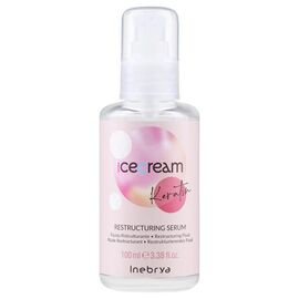 Сироватка з кератином для відновлення волосся Inebrya Keratin Restructuring Serum, 100 мл, фото 