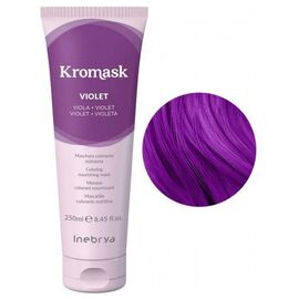 Тонувальна маска для волосся фіолетова Inebrya Kromask Violet, 250 мл, фото 