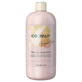 Шампунь з аргановою олією для фарбованого волосся Inebrya Pro-Age Shampoo Argan Oil, 1000 мл, Об'єм: 1000 мл, фото 