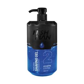Гель для гоління  Nishman Shaving Gel №2 Fresh Active Energizing, 1000 мл, фото 