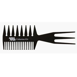 Гребінь для волосся комбінований Nishman 043 Tri-Comb, фото 